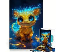 Unfluffy Electro Monster Jigsaw Puzzles for Adults 1000 Think Boost Game Precise Interlock Structure Easy to Learn Family Enjoyment (38x26cm)