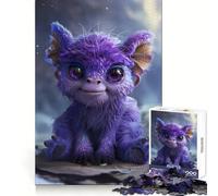 Unfluffy Lazy Monster Jigsaw Puzzle for Adults 1000 Pieces Mind Exercise Pleasant Leisure Exact Cut Birthday Present (38x52cm)