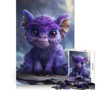 Unfluffy Lazy Monster Jigsaw Puzzles 1000 Pieces for Teenagers Smart Training Calm Leisure Flawless Cut Lovely Gift (38x26cm)