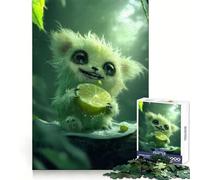 Unfluffy Lemon Monster Puzzles for Teenagers 1000 Piece Cognitive Boost Cozy Relaxation Tight Lock Meaningful Gift (50x75cm)