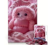 Unfluffy Pillow Monster 1000 Piece Jigsaw Puzzles for Adults Jigsaw Brain Wellness Calm Recreation Perfect Lock Festive Gift (50x75cm)
