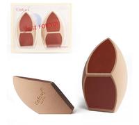 Unfovi Large 2PCS Honeycomb Film Makeup Sponges for Foundation, Reduce Liquid & Foundation Waste,Skip the Pre-Wetting Blender Sponge Process,Soft and Latex Free,Friendly for Travel Take