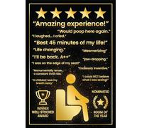 Unframed Bathroom Poster Prints - Funny Quotes & Signs - A4 Art Posters 21 x 30cm (Bathroom Testimonials)