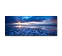 Unframed Seascape Canvas Wall Art Featuring High Definition Photo Print on Canvas, for Home Decor in Living Room, Office, Bedroom, or Hallway