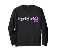 Ungaslightable Narcissist Abuse Domestic Violence Awareness Long Sleeve T-Shirt