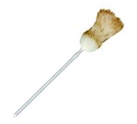 Unger 961420C 43 in. White and Brown, Extending Lambs Wool Duster | Natural lambs wool traps and holds dust; telescoping design for high-reach areas & ceilings