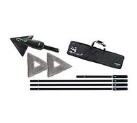 Unger Cleaner Stingray Set 450 OS for Smooth Surfaces and Windows Includes Handheld/Rods/Cleaning Pads/Bag SRKOH, Green, groß
