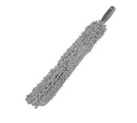 Unger Commercial StarDuster Proflex Elite 18"" Microfiber Duster - Dual-Sided Flexible Design, Includes Extra Sleeve - PED18