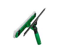 Unger Commercial VisaVersa Window Cleaning Washer and Squeegee Pro Tool 18”/45cm - 2-in-1 Design with Microfiber Pad for Window Cleaners - VV450
