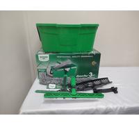 Unger AK013 Window Cleaning Kit - 3-in-1 Starter Set with Window Squeegee, Microfibre Washer with T-Bar Handle & 12L Cleaning Bucket - Professional Window Cleaner Set