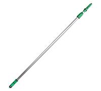 Unger EZ120UNGER OptiLoc Telescopic Window Cleaning Pole / Multi-Use Extension Pole- UNGER Window Cleaning Equipment,Green, - 1.25m, 2 Section, Green