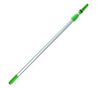 Unger EZ400 Opti-Loc Aluminum Extension Pole- 13-ft.- Two Sections- Silver/Green