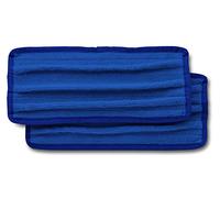 Unger Indoor Window Cleaner Replacement Pads, Microfiber, Color Varies, 11"