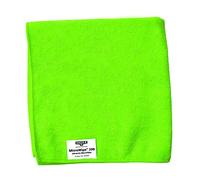 Unger MicroWipe Microfibre Cloth 40x40cm - Pack of 10, Lint Free, Green