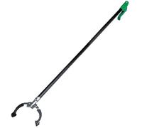 UNGER NiftyNabber PRO Heavy Duty Litter Picker & Reaching Aid (238cm/8') Multi-Use Reacher Grabber Stick Pick Up Tool - Steel Claw with Rubber Grip