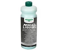 UNGER Power Liquid Cleaning Concentrate (Glass Cleaner 1 Litre, Mixing Ratio 1:100, Streak-Free Cleaning) FR10S