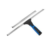 Unger Professional 18” EZ Change Window & Glass Cleaning Squeegee - Cleaning Supplies, Squeegee for Window Cleaning, Streak Free Results, Clean Large and Small Windows, with 12" Channel