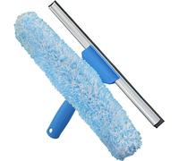 Unger Professional Microfiber Window Combi: 2-in-1 Professional Squeegee and Window Scrubber, 14"
