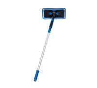 Unger Professional ProClean Indoor Window Cleaning Kit with 2’ Pole, Washing Tool with Swivel Head for Tight Corners and Edges, Streak-Free Results on Glass and Mirrors, Reusable Microfiber Pads