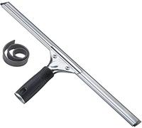 Unger Professional Steel Window and Glass Squeegee with Replacement Rubber, 16 Inch (Pack of 1)