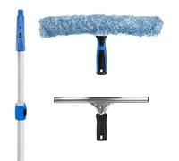 Unger Professional Total Pro Kit; 12" Window Cleaning Kit; Streak-Free Results