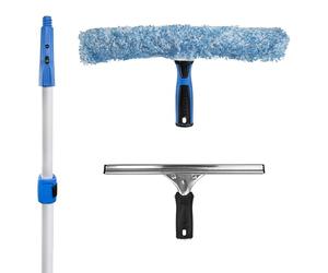 Unger Professional Total Pro Kit; 12" Window Cleaning Kit; Streak-Free Results