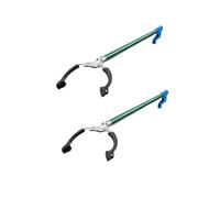 Unger Reacher Grabber Tool and Trash Picker, Anodized Aluminum, Blue, 36"