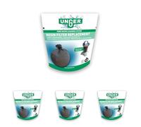 UNGER Replacement Resin Filter Pack for Rinse'n'Go Spotless Car Wash System - Car, Vehicle & Window Cleaning Accessory - Professional & DIY - 2l, Green (Pack of 4)