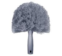 UNGER Spider Web & Cobweb Duster Brush - Fits Telescopic Poles, Grey