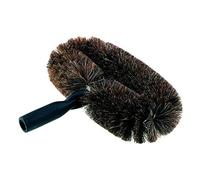 Unger StarDuster Wall Cleaning Brush - Cobweb Duster & Ceiling Fan Cleaner Brush - Fits Any Telescopic Pole, Brown, Oval
