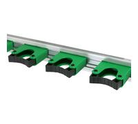 UNGER Wall Mounted Mop, Broom & Pole Tool Holder Rack Organiser, 35cm/70cm