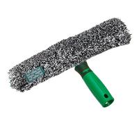 UNGER Window Washer 35 cm/14" Microfibre Sleeve - Streak Free Shining Glass | High Quality Washer - Easy Change Velcro Machine Washable Microfibre Sleeve - Integrated Water Wells, Fewer Trips to Bucket