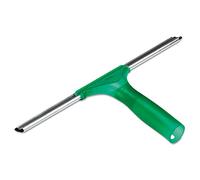 Unger Window Wiper, Stainless Steel Rubber, Green/Silver, 30cm Größe