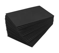 UNGFEI 20 PCS 200X300mm EVA Foam Sheets, 5mm Thick A4 Size Black Polystyrene Poster Boards for DIY Crafts Cosplay Modelling Liner