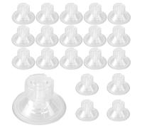 UNGFEI 20PCS High-Grip Limpets for Caravan Awning, 48mm Glass Strong Suction Cups for Campervan Canopy Motorhome, No-Drill PVC Suction Clamps for Awning & Hanging Organiser (4.8cm)