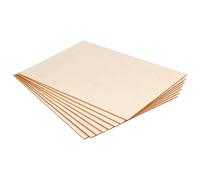 UNGFEI 8 Pack A3 Plywood Sheets, 3mm Thick Unfinished Wood Sheet, A3 Plywood Board Sheets for Crafts, Painting, Engraving, Laser Cutting, (420 x 300mm)