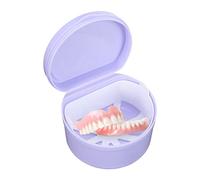 Ungfu Mall Plastic Dental Denture Mouthguards Storage Container Case Box Orthodontic (Violet)