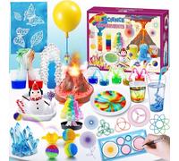 UNGLINGA 111 Experiments Science Kit for Kids, Chemistry Set, S.T.E.M Toys Boys Girls Birthday Gifts, Volcano, Crystal, Physics Educational Learning Project