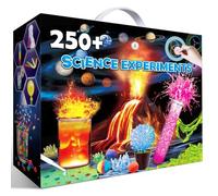UNGLINGA 250+ Science Experiments Kits Age 8+ for Kids, Boys Girls Toys Birthday Gifts Ideas, Chemistry Set, S.T.E.M Activities Educational Project, Volcano Scientist Kit