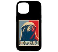 Ungovernable Honey Badger Rebel Independence Case for iPhone 15