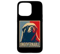 Ungovernable Honey Badger Rebel Independence Case for iPhone 15 Pro Max