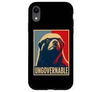 Ungovernable Honey Badger Rebel Independence Case for iPhone XR