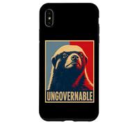 Ungovernable Honey Badger Rebel Independence Case for iPhone XS Max