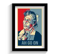 UNGROL FATHER TED - MRS DOYLE POP ART FRAMED PRINT