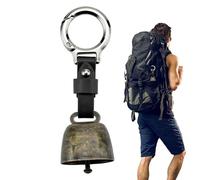Ungtyb Anti Bear for Hiking - Mini High Intensity Safety | Survival Bells for Bears with Keyring - for Survival Hiking Walking Trekking and Hiking