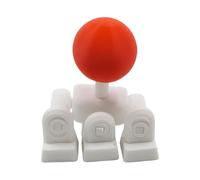 Ungtyb Arcade Joystick Keycaps - 3D Printed Retro Keycaps | Precise Mechanical Switched Caps with Novelty Design, Games Controller Buttons for Esports, Custom Replacement Set for Practice