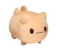 Ungtyb Cartoon Plush Animal Doll, Soft Hugging Pillow Toy, Cute Kitten Throw Cushion, Creative Decorative Plushy, Variable Application, Made Of PP Cotton Material, 9.84x11.81inches