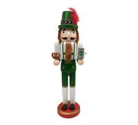 Ungtyb Christmas Nutcrackers Wooden Vintage Traditional Collectibles | Decorative German Nutcracker Collectible for New Year Party Offices Living Room Kitchen Bedroom Desk Dormitory Apartment boy