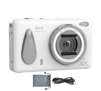 Ungtyb Digital Camera for Teens, 4K HD Photography Device, Compact 18X Zoom Camera, Anti Shake Autofocus Camcorder for Student Vlogging, Travel, Events