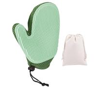Ungtyb Dog Grooming Glove, Pet Bathing Brush, Dematting Massage Mitt, Gentle Silicone Bristles Soft Deshedding Glove for Puppy Cat Kitten Bunny Grooming, 7.87 x 5.91 Inches